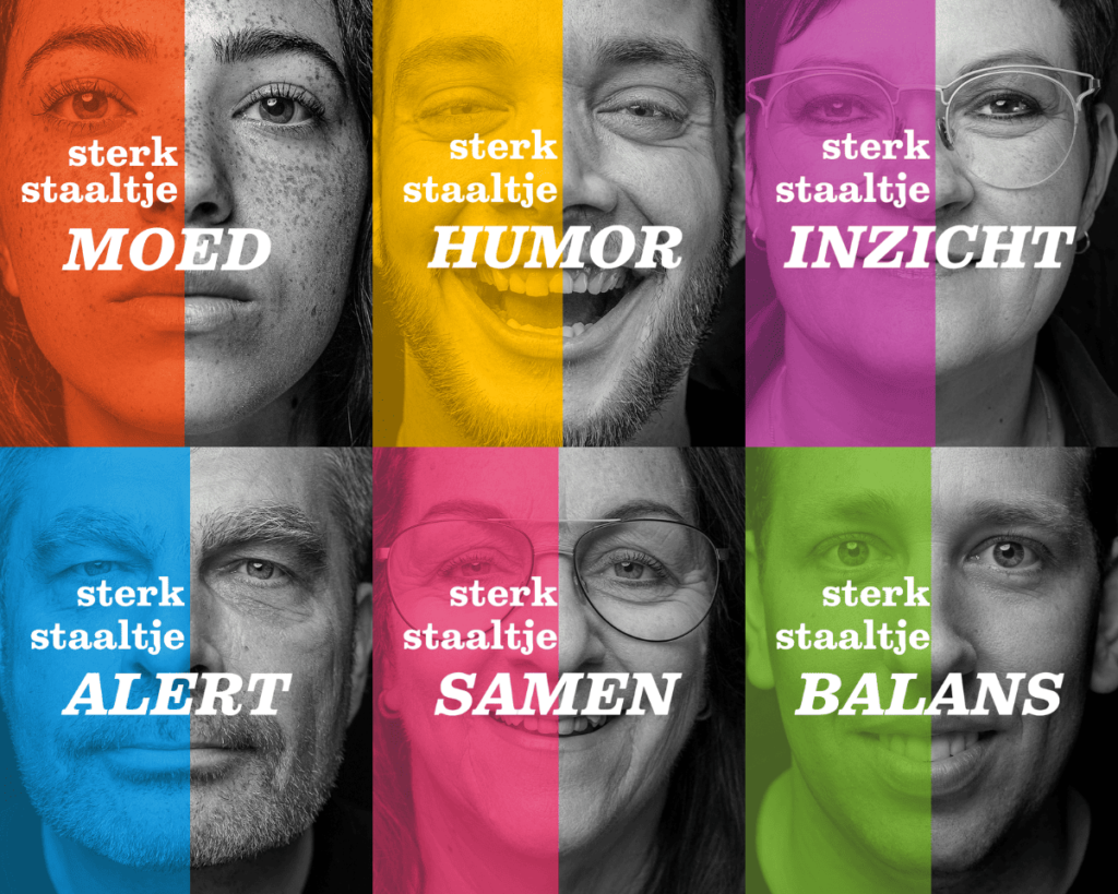 Sterk staaltje karakter